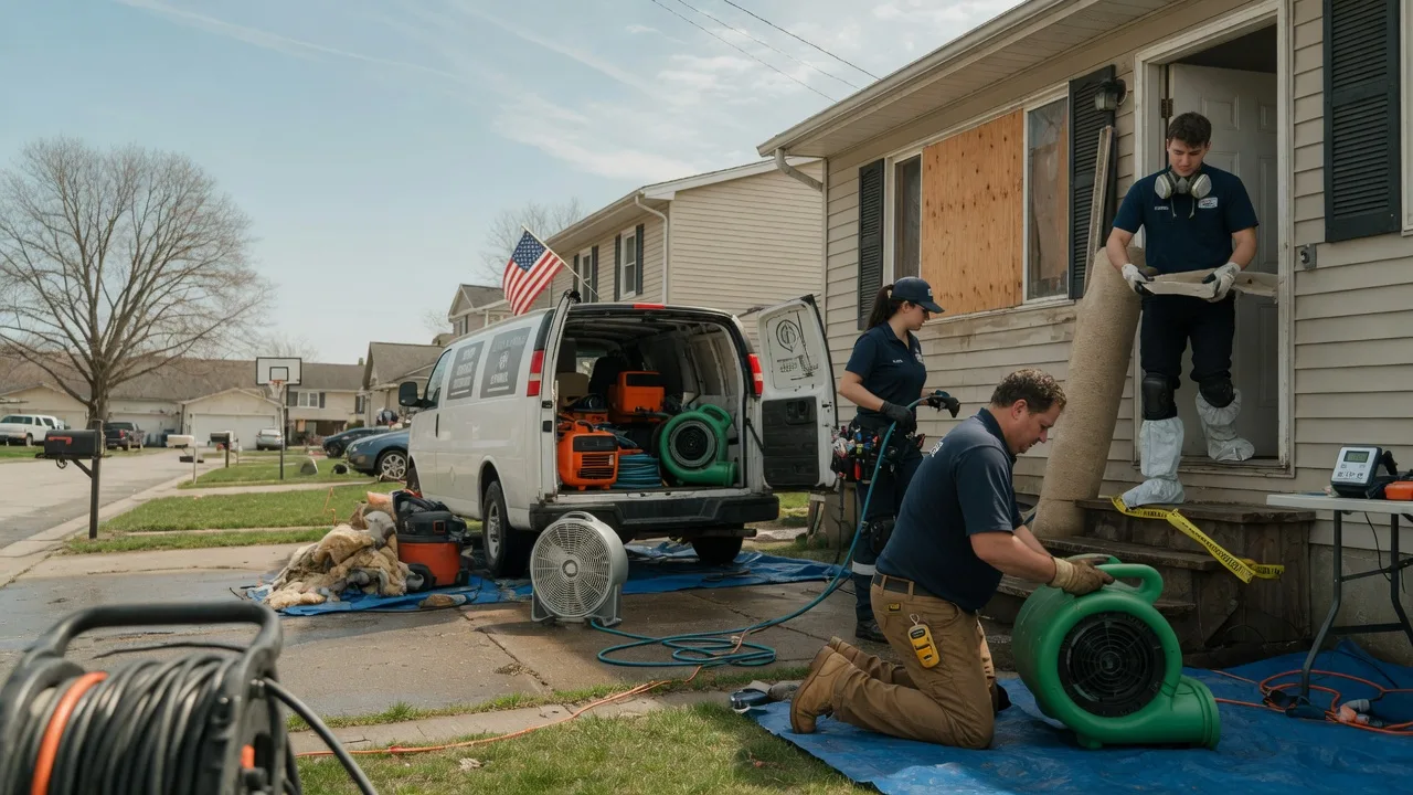 Water Damage Restoration in Belmont, NC near me